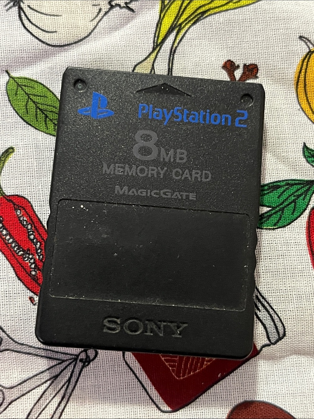 Sony PlayStation 2 Black 8MB Memory Card
